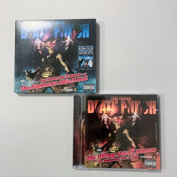 Five Finger Death Punch CD Bundle Lot - Picture 1 of 3